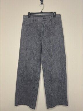 American Eagle Pattern Jeans Black Women's Size 10 NWOT